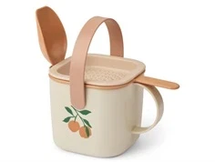 Liewood Roald sandsæt sea shell med ferskenprint (5-pak)